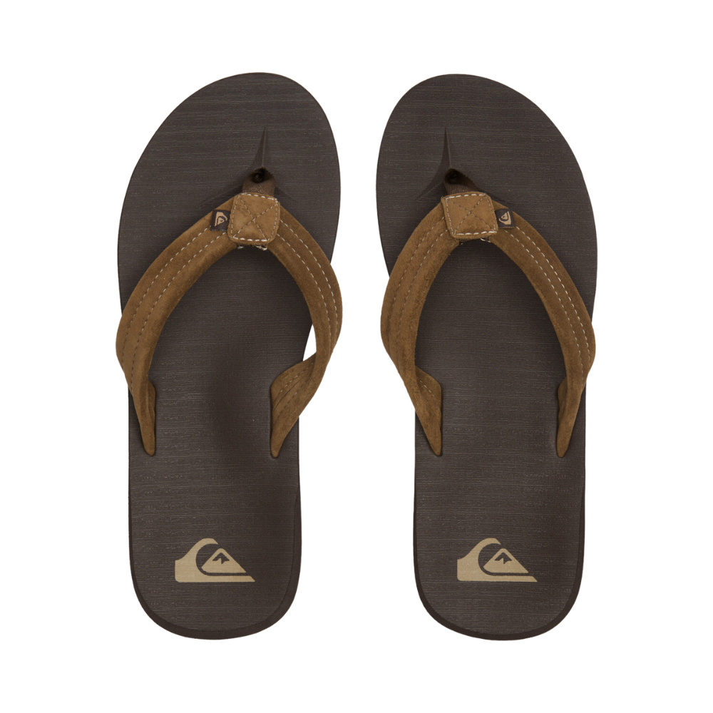 Quiksilver - Carver Suede Core - Brown 1 - Flip Flop