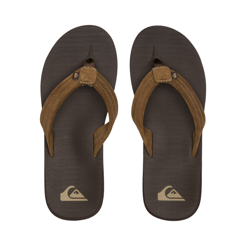 Quiksilver - Carver Suede Core - Brown 1 - Flip Flop