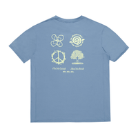 Quiksilver - Lap Time SS Tee - Coronet Blue - Outdoor-Shirt  Kurzarm