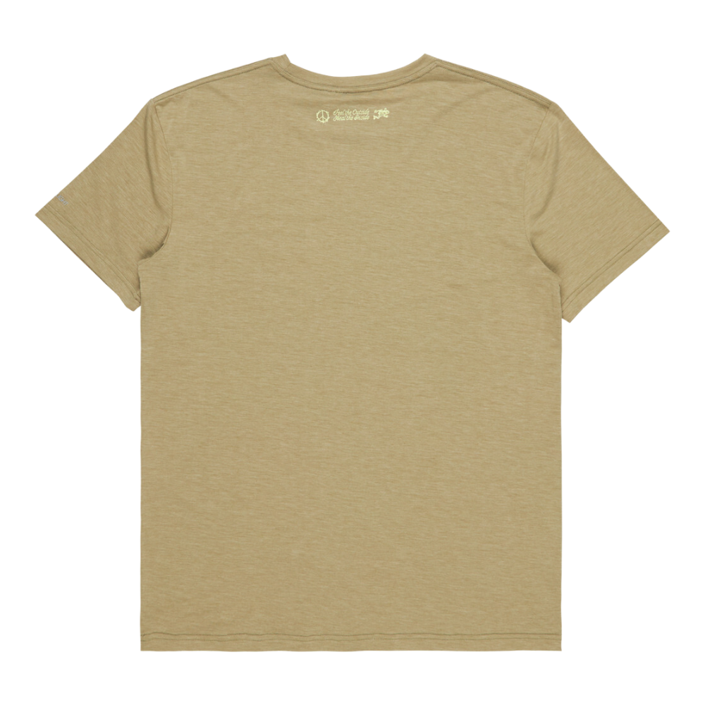 Quiksilver - Coastal Run SS - Aloe Heather - Outdoor-Shirt  Kurzarm