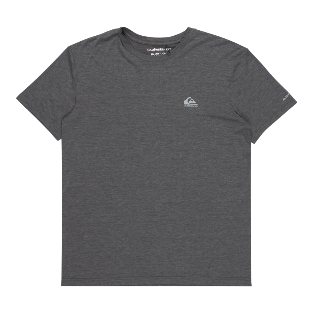 Quiksilver - Coastal Run SS - Black Heather - Outdoor-Shirt  Kurzarm