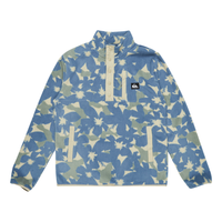 Quiksilver - No Destination 2 Half Snap - Coronet Blue Handtman - Fleece Sweater
