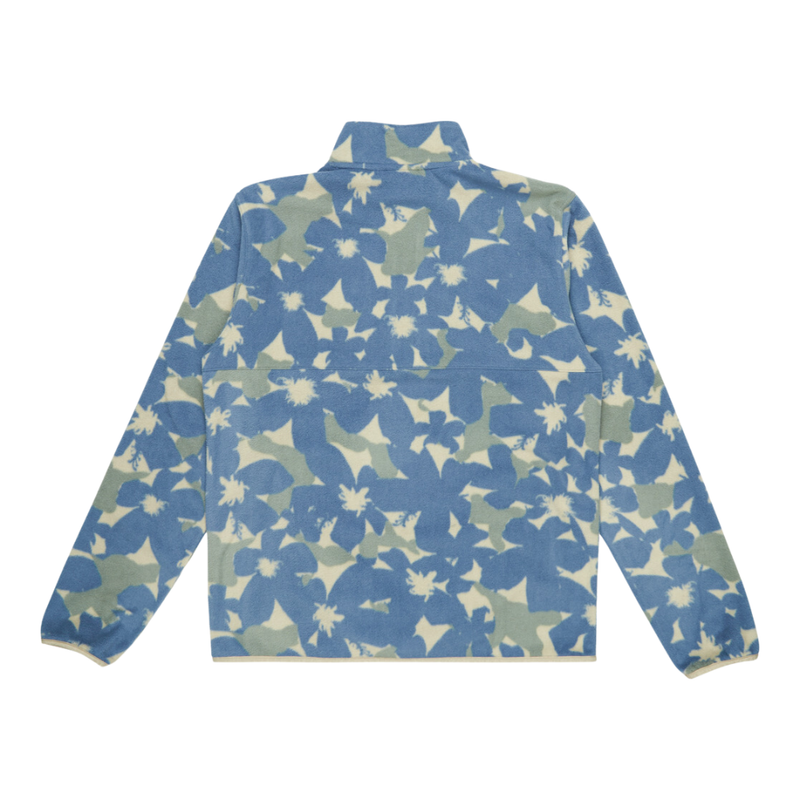 Quiksilver - No Destination 2 Half Snap - Coronet Blue Handtman - Fleece Sweater