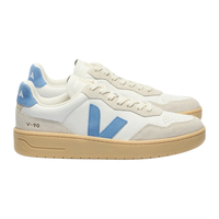 Veja - V-90 - Extra-White_Aqua_Natural - Sneaker