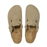Birkenstock - Boston Suede Leather - Faded Khaki - Sandale