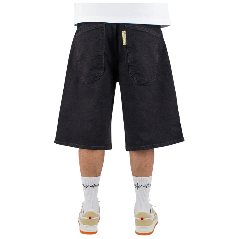 Homeboy - x-tra MONSTER Shorts  - Washed Black - Baggy Short