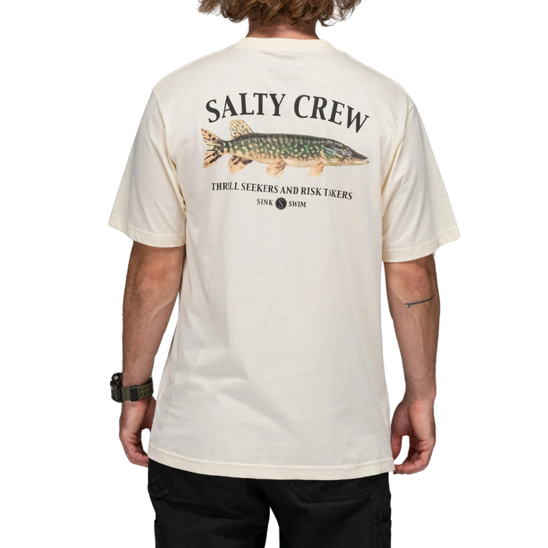 Salty Crew - Euro Pike Premium S/S Tee - Bone - T-Shirt