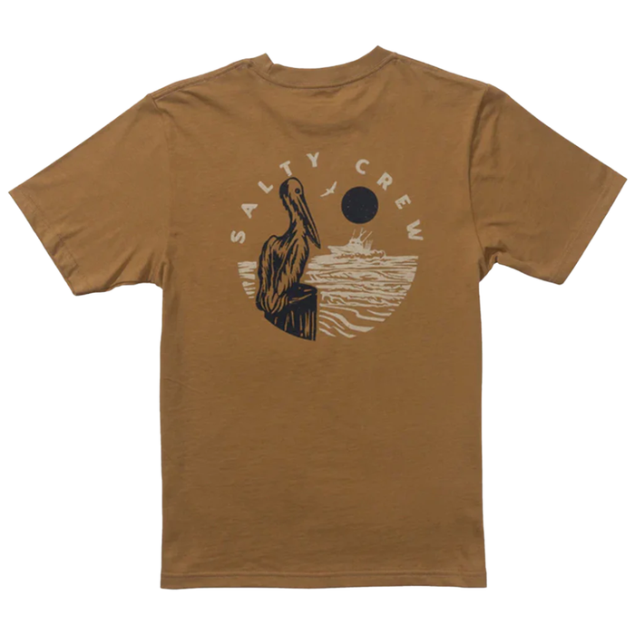 Salty Crew - Stakeout SS Tee - Caramel - T-Shirt