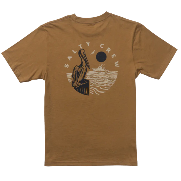 Salty Crew - Stakeout SS Tee - Caramel - T-Shirt