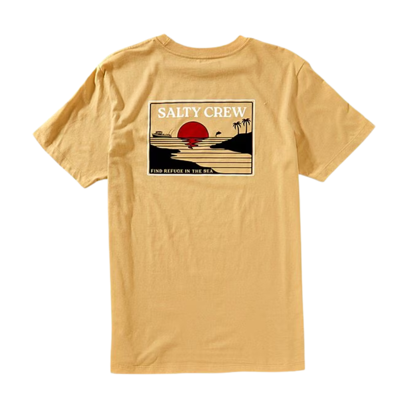 Salty Crew - Reflection SS Tee - Khaki - T-Shirt