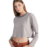 24Colours - Shirt - Grey - T-Shirt Langarm