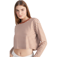 24Colours - Shirt - Rust - T-Shirt Langarm