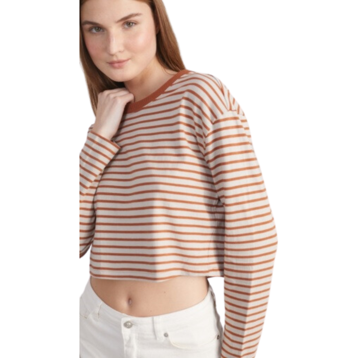 24Colours - Shirt - Rust - T-Shirt Langarm