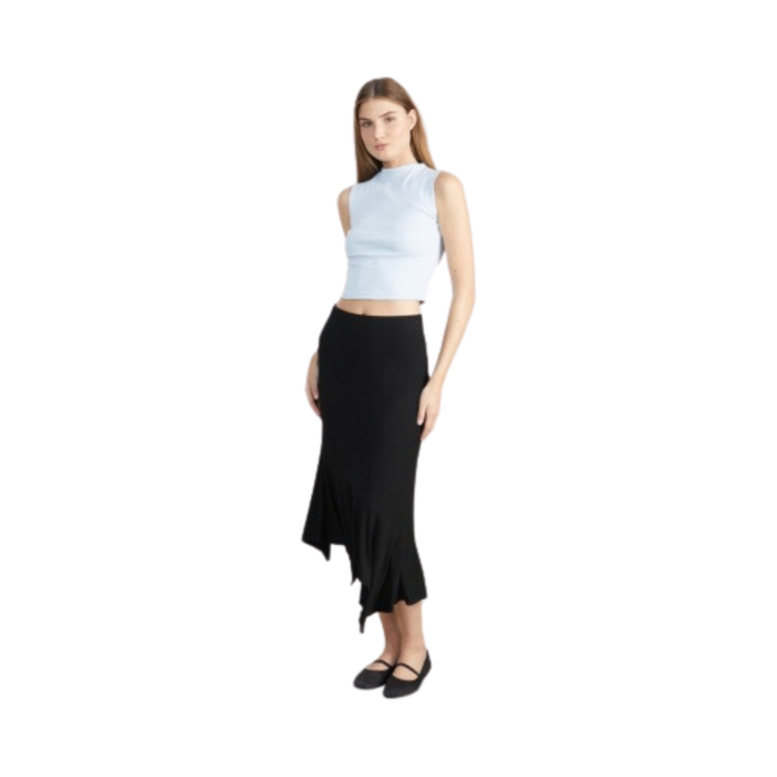 24Colours - Top - Light Blue - Crop Top