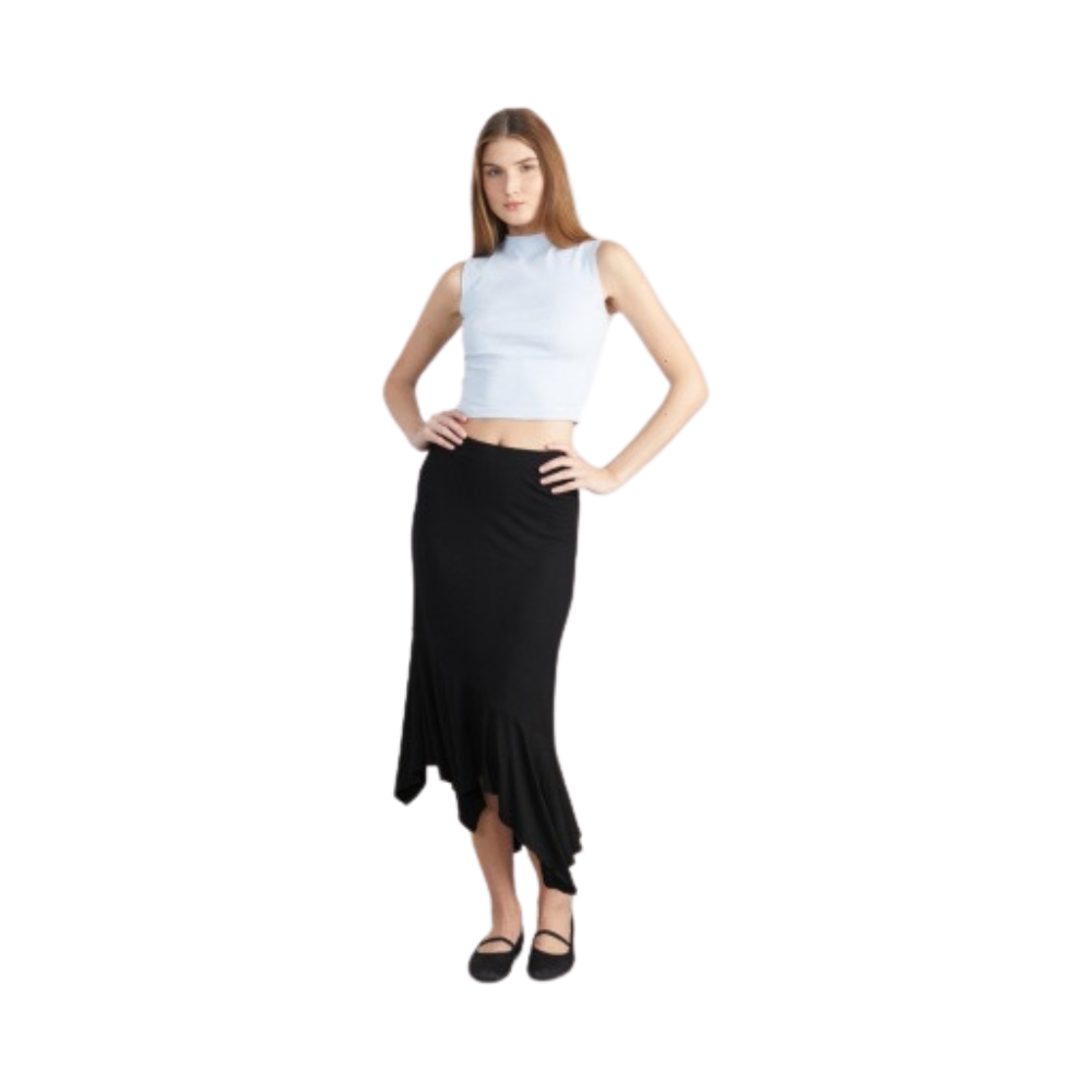 24Colours - Top - Light Blue - Crop Top