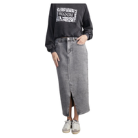 24Colours - Skirt - Grey - Rock Lang