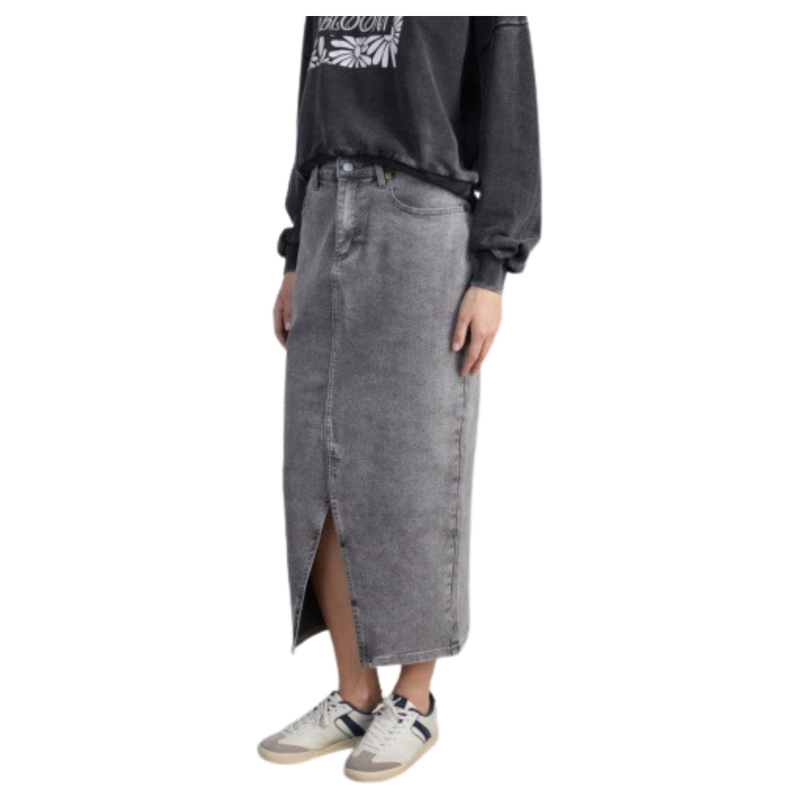 24Colours - Skirt - Grey - Rock Lang