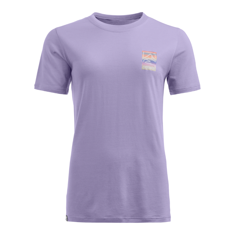 Ortovox - 140 Cool Mtn Gradient Ts W - Lush Lavender - Outdoor-Shirt  Kurzarm