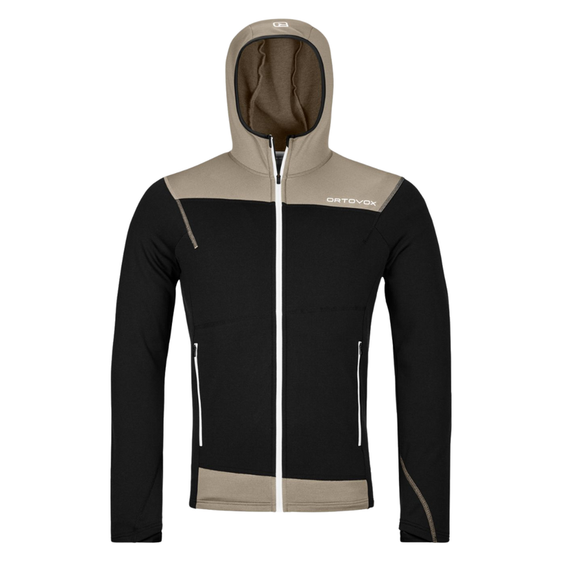 Ortovox - Fleece Light Hoody M - Black Raven - Fleece Sweater