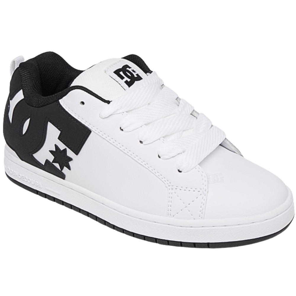DC - Court Graffik - White/Black/Black - Sneaker
