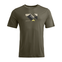 Ortovox - 140 Cool Landscape Ts M - Dark Wild Herbs - Outdoor-Shirt  Kurzarm