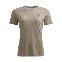 Ortovox - 150 Cool Mtn Mission Ts W - Grey Sand - Outdoor-Shirt  Kurzarm