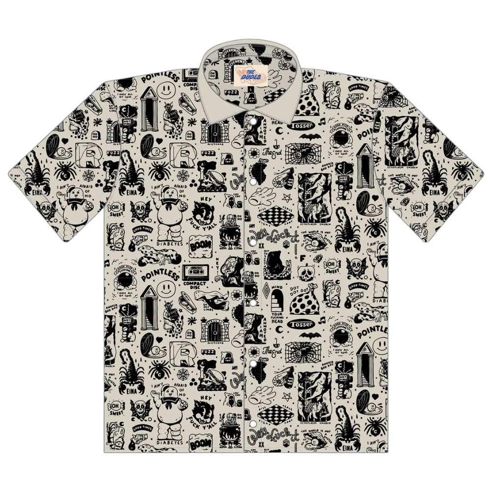The Dudes - Flashy Hawaiian Shirt - Multicolor - Kurzarmhemd