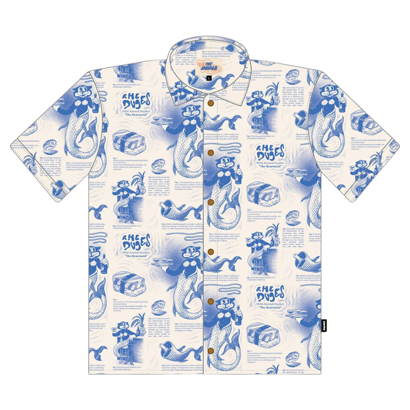 The Dudes - Bearmaid Hawaiian Shirt - Multicolor - Kurzarmhemd