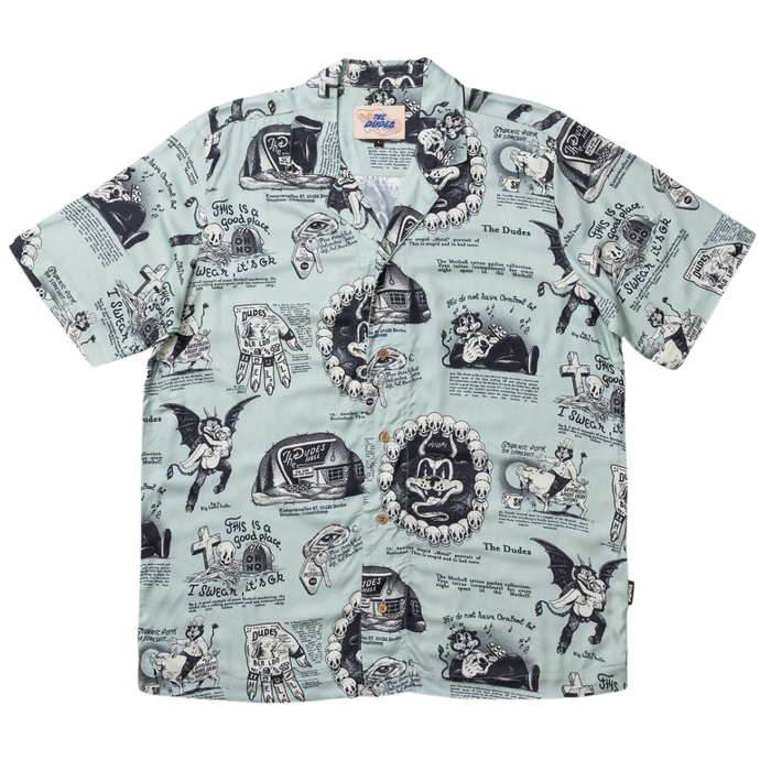 The Dudes - Beelzebud Blues Hawaiian Shirt - Multicolor - Kurzarmhemd