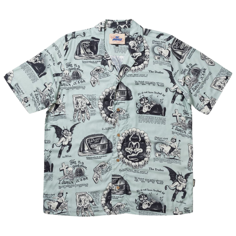 The Dudes - Beelzebud Blues Hawaiian Shirt - Multicolor - Kurzarmhemd