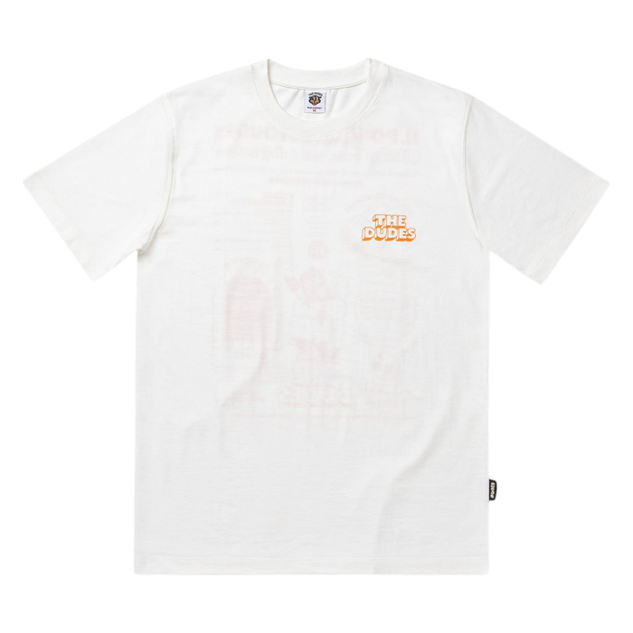 The Dudes - Bei Dudes Classic T-Shirt - Off White - T-Shirt