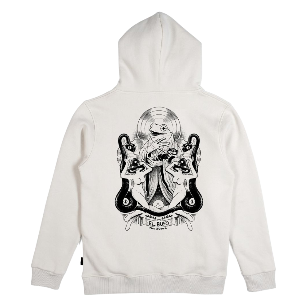The Dudes - El Bufo Classic Hoody - Almond Milk - Hoodie