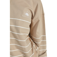 24Colours - Sweatshirt - Taupe - T-Shirt Langarm