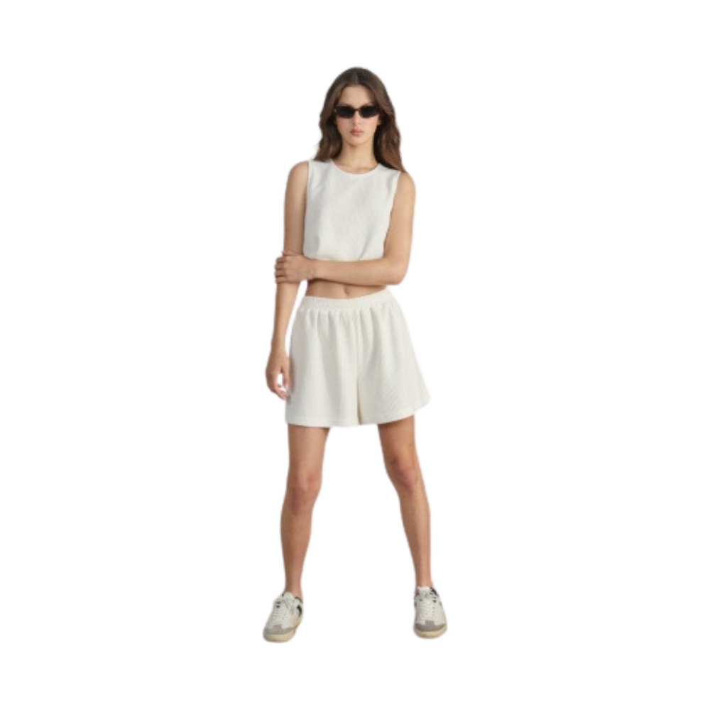 24Colours - Pullover - White - Crop Top