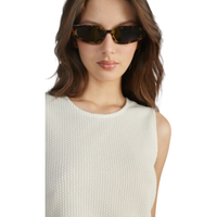 24Colours - Pullover - White - Crop Top