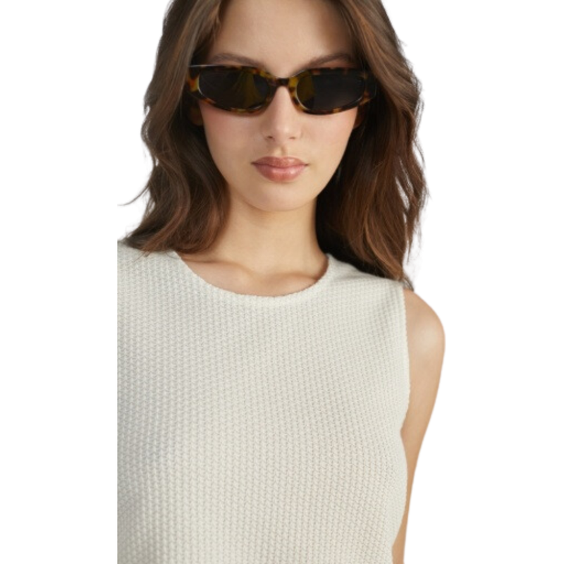 24Colours - Pullover - White - Crop Top