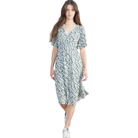 24Colours - Dress - Green - Kleid Lang