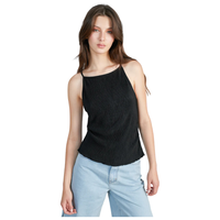 24Colours - Top - Black - Spaghetti Shirt