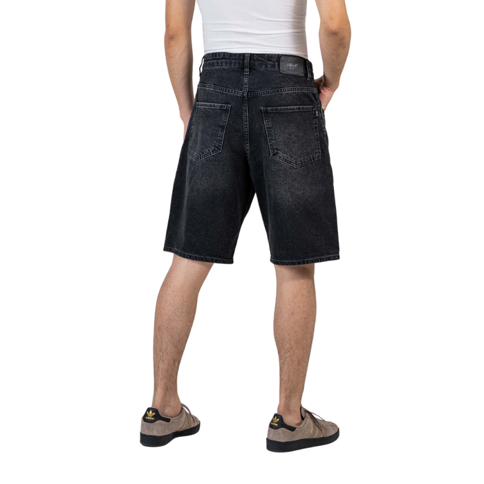 Reell - Solid Short - Black Washed - Baggy Short