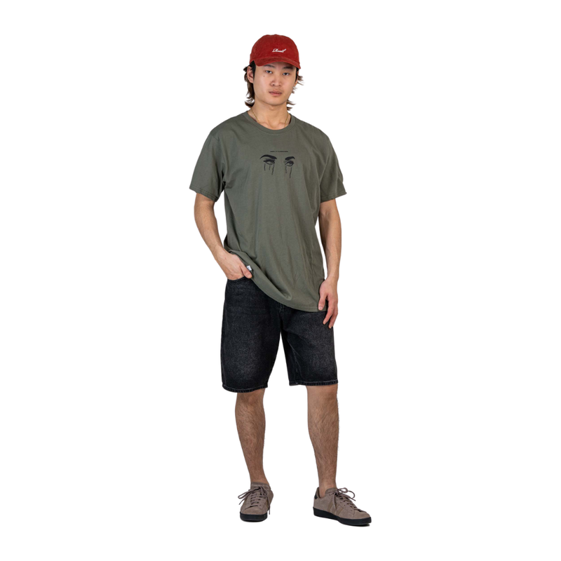 Reell - Solid Short - Black Washed - Baggy Short
