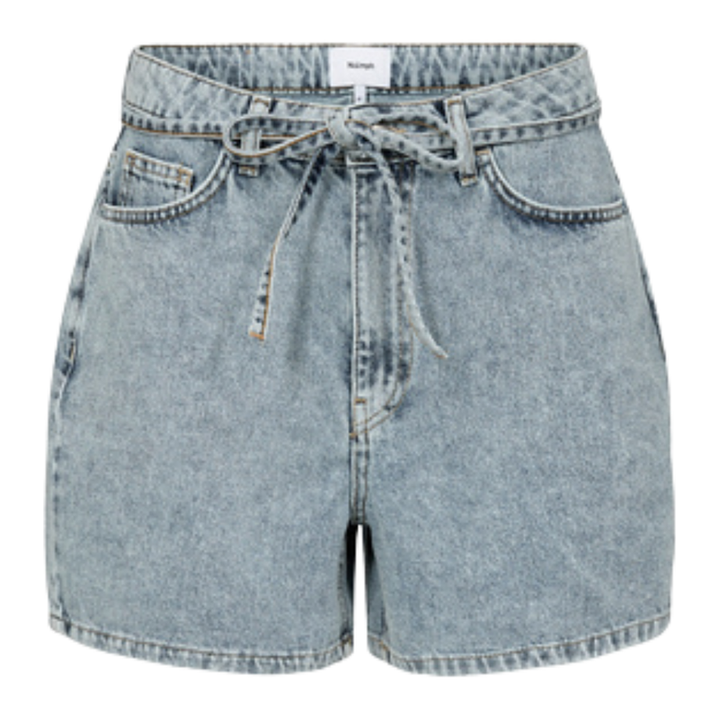Nümph - Nubrooklyn Shorts - Light Blue Bleach - Jean Short