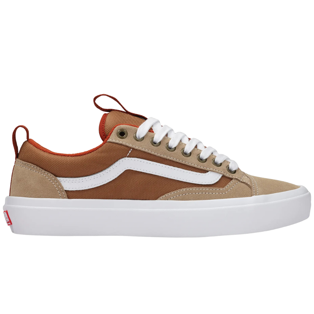 Vans - Skate Old Skool 36+  - Khaki/Burnt Orange - Skateschuh
