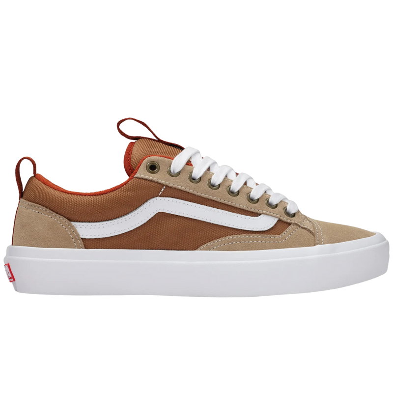 Vans - Skate Old Skool 36+  - Khaki/Burnt Orange - Skateschuh