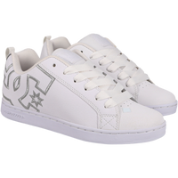 DC - Court Graffik - White/Silver - Sneaker