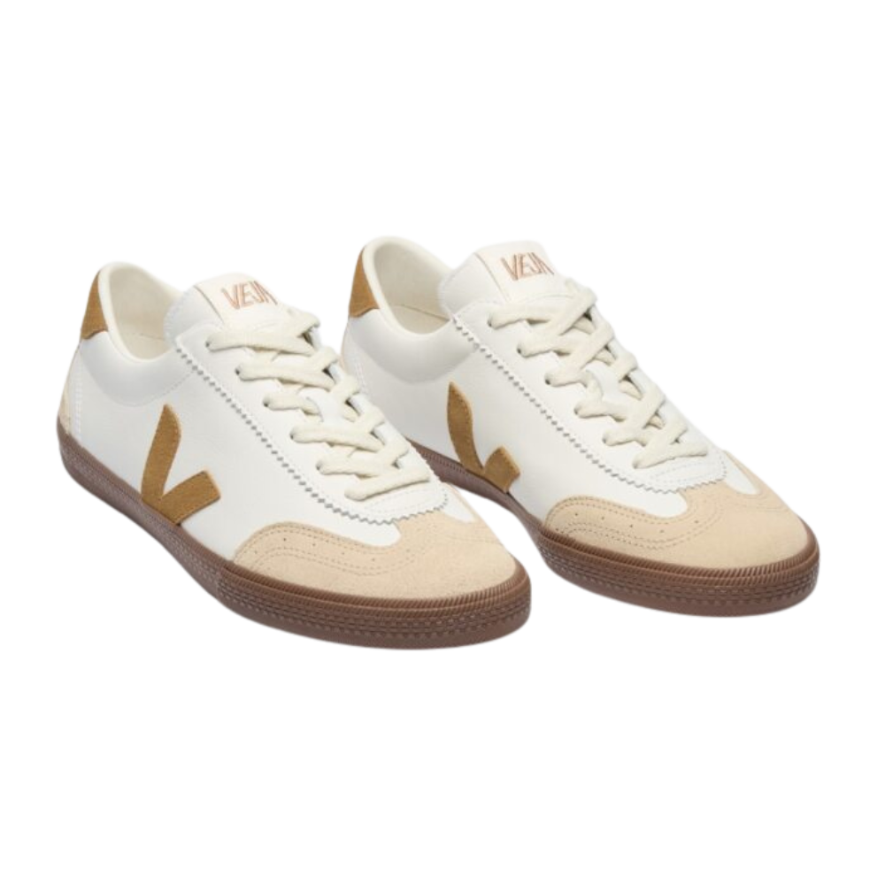Veja - Volley O.T. - Leath White Tent Bark - Sneaker