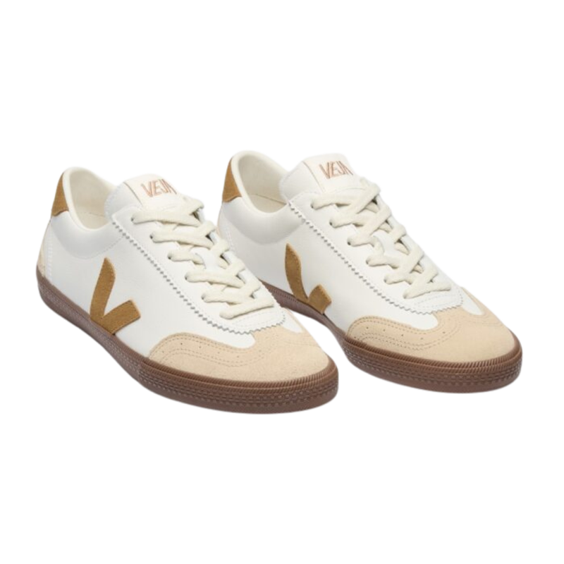 Veja - Volley O.T. - Leath White Tent Bark - Sneaker