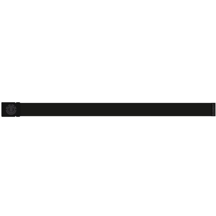 Element - Icon Webbing Belt - Flint Black - Textilgürtel
