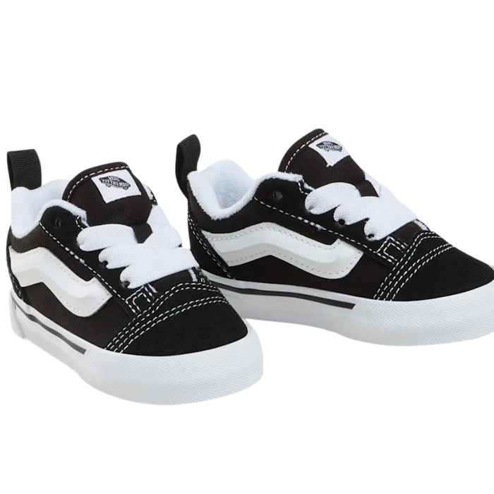 Vans - Knu Skool Elastic Lace  - Black/True White - Sneaker