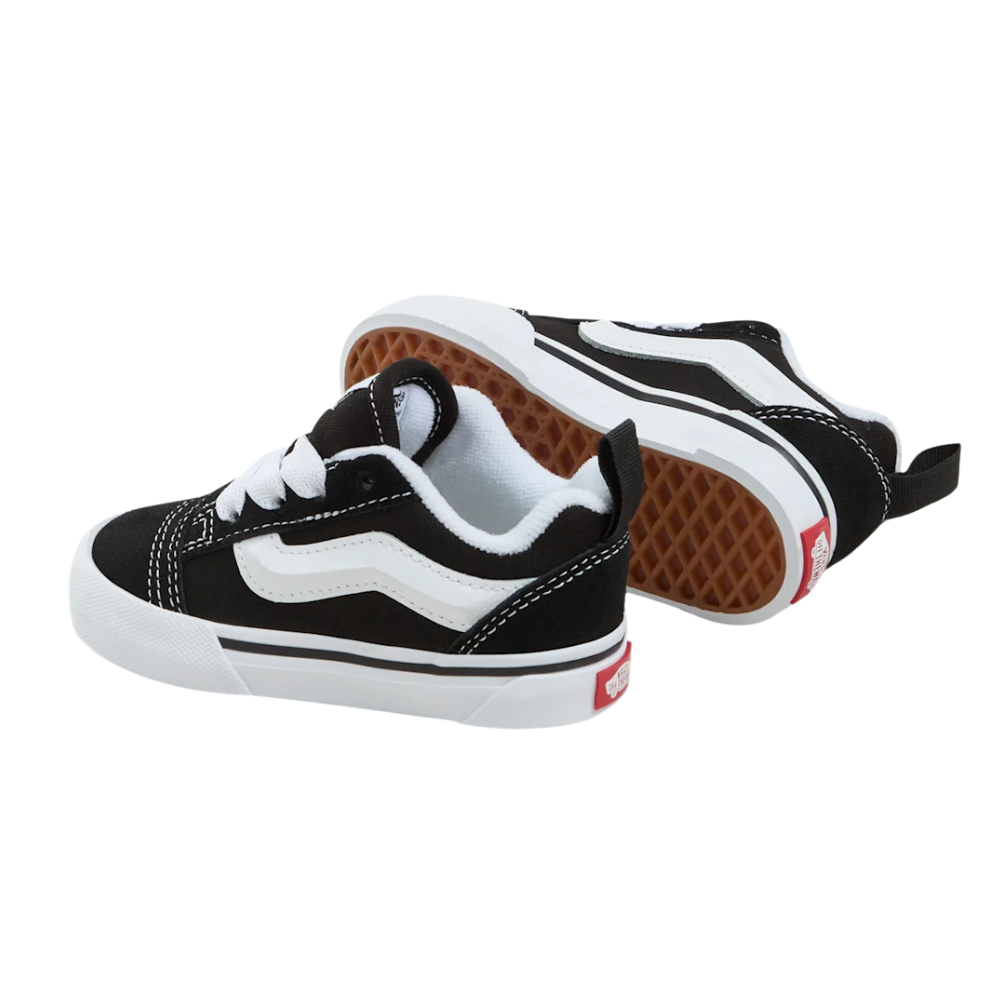 Vans - Knu Skool Elastic Lace  - Black/True White - Sneaker