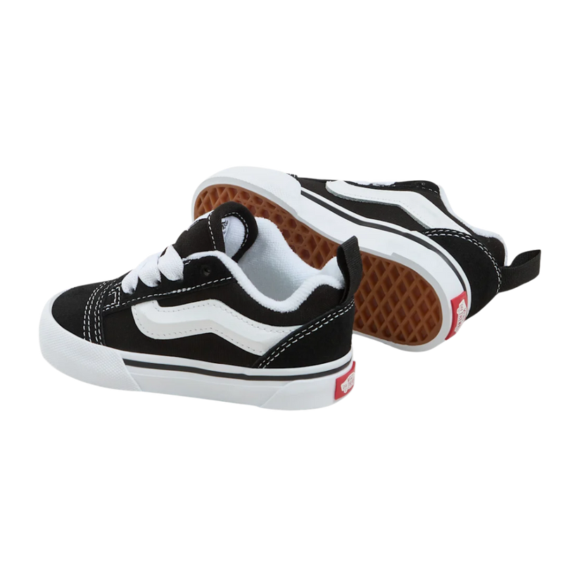 Vans - Knu Skool Elastic Lace  - Black/True White - Sneaker